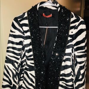 Alice and Olivia blazer/ crystal embellishments